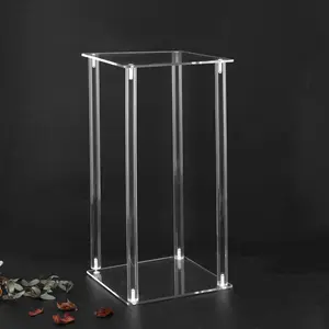 Explosive Acrylic Flower Stand Transparent Square Wedding Props Window Layout Round Wedding Hanging Decoration Road Guide