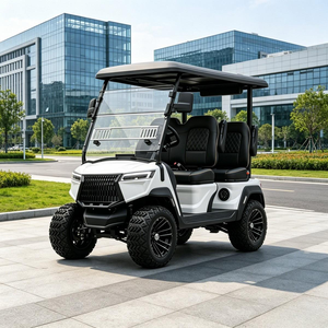 Carrito de Golf Eléctrico con Suspensión de Doble Horquilla para Transporte en Terrenos Agrícolas, Parques y Fuera de Carreteras, para Uso en Carreteras No Públicas, con Certificación DOT, CE y EEC - Product Image 1