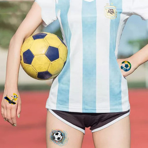 Tatuajes Temporales Premium con Transferencia de Agua de la Copa Mundial de Fútbol para Hombres y Mujeres - Product Image 4