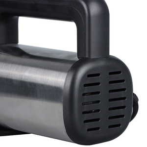 Batteur à œufs électrique en acier inoxydable Canxin, 5 vitesses, mélangeur à main avec fouet en fil métallique, noir - Product Image 3