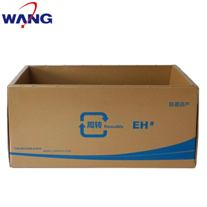 Hardware machinery Packaging Heavy Duty Shipping Large Transport Corrugated Carton Boxes Waterproof corrugated box with film
