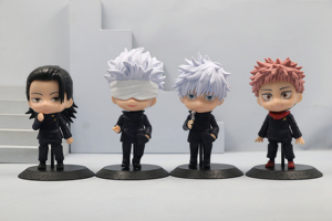 Set di 12 Action Figure in PVC di <span class=keywords><strong>Jujutsu</strong></span> <span class=keywords><strong>Kaisen</strong></span>, Personaggio Satoru Gojo, Altezza 9-11cm, Decorazione da Scrivania Anime Giapponese - Product Image 3