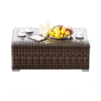 Moderner Rattan-Sessel für den Außenbereich, wasserdicht, mit UV-beständigem Finish und schnell trocknenden Kissen