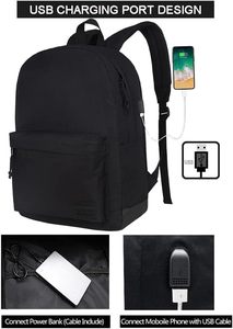 Large Capacity Lightweight Travel <b>Backpack</b> Fashionable Student School <b>Backpack</b> <b>Waterproof</b> Mountaineering Storage Leisure - Product Image 2