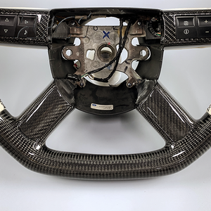 Accessoires intérieurs de voiture, mise à niveau sportive, volant en fibre de carbone pour Dodge <span class=keywords><strong>Chrysler</strong></span> 300 C <span class=keywords><strong>300C</strong></span> berline SRT SRT8 <span class=keywords><strong>Touring</strong></span> - Product Image 4