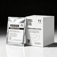 Patchs de gel pour les yeux personnalisés pour extensions de cils, coussinets oculaires en hydrogel premium avec matériau hydratant en hydrogel, fournisseur d'usine
