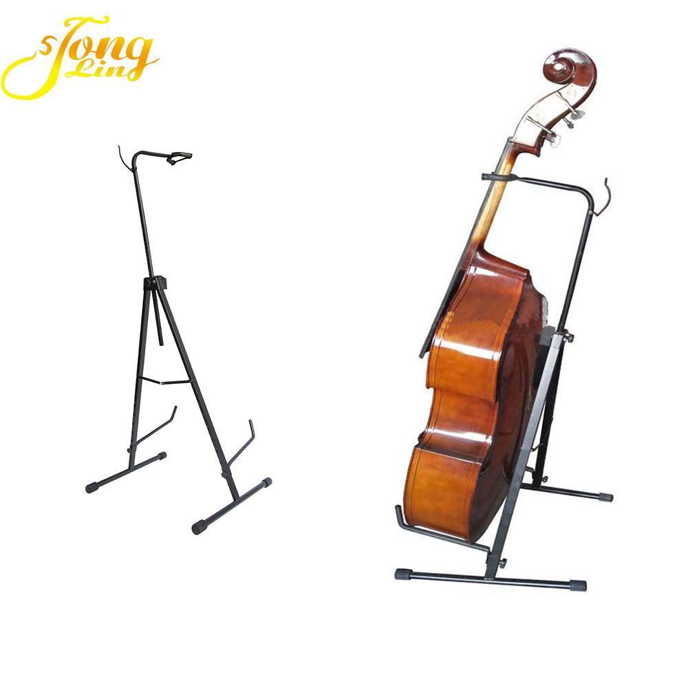 Almencla Foldable Stand for Cello with Hook Black Almencla Foldable Stand for Cello with Hook Black