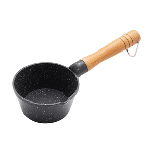 Maifan Stone Mini Non-Stick Oil Pan With Handle For Frying Eggs And Pouring Oil 1.5L - Product Image 3