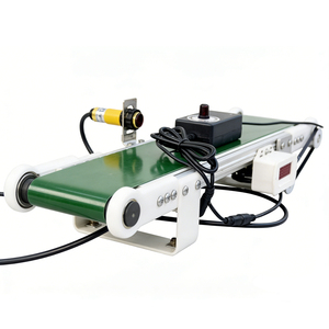 สายพานลำเลียงสแตนเลสปรับความเร็วได้ 100 วัตต์ เกรดอาหาร สำหรับสายการผลิต ขนย้ายวัสดุ - Product Image 1