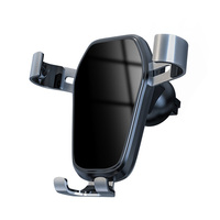 Support de téléphone portable pour voiture, fixation sur grille d'aération, support de navigation, fixation sur tableau de bord, nouveauté 2024, vente chaude