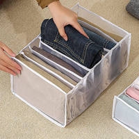 Vêtements Jeans et pantalons sac de rangement armoire vêtements tiroir diviseur sac maille tissu boîte de rangement organisateur