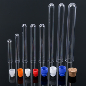 Taizhou Huizhong Medical Test <b>Tubes</b> <b>Plastic</b> Push Cap Various Sizes For Lab Use - Product Image 3