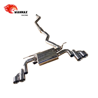 Système d'échappement Catback à soupapes SS304 pour BMW Série 3 F30 F34 F35 318i 320i 328i 330i Moteur 2.0T N20 2014-2019