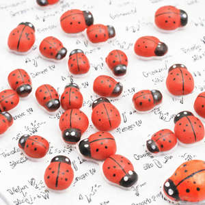 <span class=keywords><strong>Mini</strong></span> coccinelle en bois éponge <span class=keywords><strong>aimants</strong></span> auto-adhésifs peints à la main manuel Micro paysage décor pour <span class=keywords><strong>Scrapbooking</strong></span> et réfrigérateur décor - Product Image 3