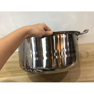 Đáy đôi Nấu Ăn Nồi Đặt Thép Không Gỉ Nấu Ăn Nồi Nấu Đặt <span class=keywords><strong>4</strong></span> Miếng với Từ - Product Image 6