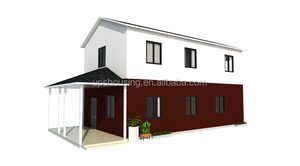 Made in china fast building prefab steel frame fiber ready cement board <span class=keywords><strong>house</strong></span>/hotel - Product Image 2
