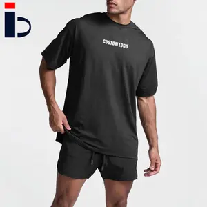 OEM Designer Premium Luxury Sports Gym Fitness Blank Plain Tshirt for Men