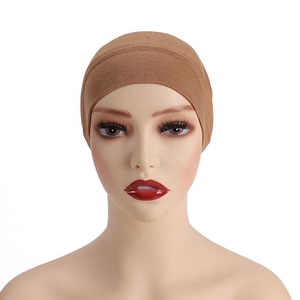 Gorro de bufanda árabe para mujer musulmana, gorro de hiyab interior de Color liso multifuncional - Product Image 3