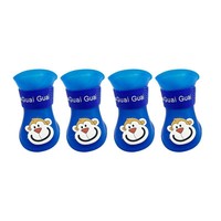 Nouvelles bottes de pluie classiques en PVC pour animaux de compagnie pour chiens et chats avec semelles souples imperméables et écologiques