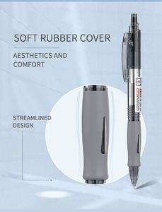 जेनवाना थोक रिट्रेटेबल जेल पेन नरम आरामदायक पकड़ चिकनी लेखन 0.5 रिट्रेटेबल जेल पेन - Product Image 6