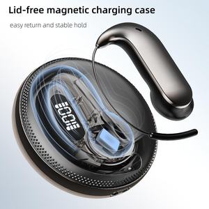 Casque de traduction intelligent IA Bluetooth avec longue autonomie, indicateur LED, écouteurs de traduction à suspension auriculaire pour <span class=keywords><strong>iPhone</strong></span> - Product Image 1