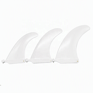 <span class=keywords><strong>Aileron</strong></span> de surf SUP pour longboard, couleurs noir, blanc et naturel, tailles 6, 7, 8, 9, 10 pouces, en nylon renforcé de fibre de verre - Product Image 2