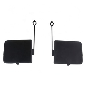 Para BMW X1 E84 2013-2015, Cubierta de Gancho de Remolque Trasero (Par) PP OE 51127303815 51127303816, Reemplazo de Encaje Directo con Clip - Product Image 1