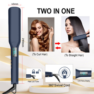 Professional MCH Planchas De Cabello Infrared Salon <strong>Hair</strong> Private Label 480F Nano Titanium Flat Iron <strong>Hair</strong> <strong>Straightener</strong> - Product Image 5