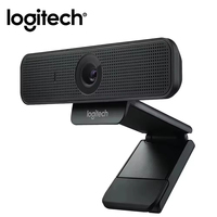 Logitech C925e 1080P Webcam Bisnis Asli dengan Koreksi Cahaya RightLight 2, Mikrofon Stereo, Sudut Lebar, Kamera Web USB