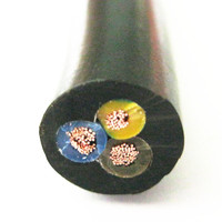 Cable eléctrico RVV, cubierta de PVC, cable de cobre recocido, tamaño de cable eléctrico aislado