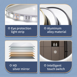 Espejo Inteligente de Pared a Precio Económico, Espejo Inteligente de Lujo para Baño de Hotel con Luz LED - Product Image 3