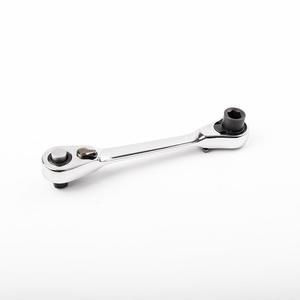 Llave de trinquete hexagonal de 1/4 pulgada, acero al cromo vanadio, grado industrial, cromada, 3 3/8 pulgadas de longitud - Product Image 1