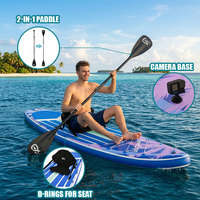 INNOEXPO Dropshipping OEM Usine chinoise Planche à pagaie pliable 11' Planche de surf pliable Planche à pagaie pliable