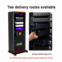 Distributeur automatique de tabac sur pied avec lecteur de cartes, scanner d'identification, SDK, API, écran interactif de 32 pouces, options de paiement multiples