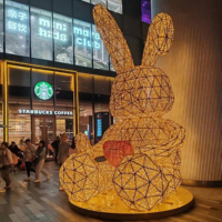 Gelecek fener çin üretici LED kar taneleri Motif ışıkları noel açık dekorasyon su geçirmez özelleştirilebilir çelik çerçeve