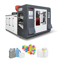 Machine de soufflage automatique entièrement hydraulique pour boules de piscine en HDPE