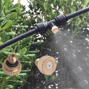 Vòi phun sương áp suất thấp chạy bằng nước bằng đồng thau 3/16, chống rơi, làm mát êm ái, tạo độ ẩm, phun sương mịn ngoài trời, áp suất tối đa 0.7MPa - Product Image 5