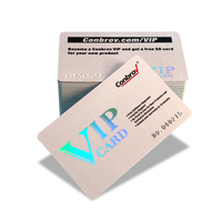 Tarjeta de fidelidad de identificación de cliente de plástico PVC de impresión personalizada de alta calidad con código de barras