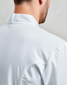 Ristorante autunnale traspirante <span class=keywords><strong>da</strong></span> <span class=keywords><strong>uomo</strong></span> a maniche corte <span class=keywords><strong>da</strong></span> <span class=keywords><strong>uomo</strong></span> che cuoce uniforme <span class=keywords><strong>da</strong></span> lavoro <span class=keywords><strong>da</strong></span> <span class=keywords><strong>Chef</strong></span> <span class=keywords><strong>da</strong></span> cucina per Hotel - Product Image 3