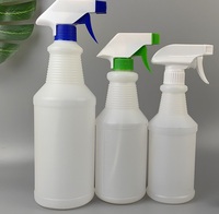 Vente en gros de bouteilles de détergent personnalisées à bon prix 500ml 650 ml 1000 ml de bouteilles de détergent avec vaporisateur