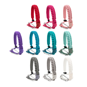 Manico per bottiglia d'acqua Paracord adatto a bottiglie d'acqua <span class=keywords><strong>in</strong></span> <span class=keywords><strong>acciaio</strong></span> inossidabile da 14 once a 64 once supporto durevole per il campeggio - Product Image 5