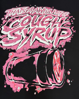 T-shirts pour hommes de qualité supérieure, style streetwear Y2K, 100% coton, avec l'impression 'THAT'S a AWFUL LOT of COUGH SYRUP'