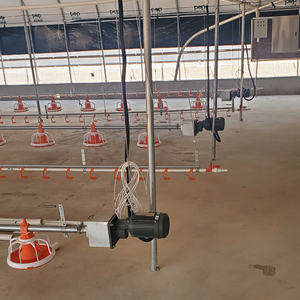 نظام خط خط أوتوماتيكي لتغذية الفروج ومياه الشرب لمزارع الدواجن ، ماكينة تغذية - Product Image 5