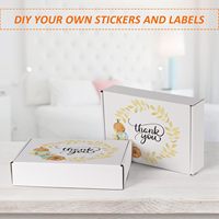 Caja de Cartón Corrugado con Tira Desprendible Blanca Personalizada Directo de Fábrica para Embalaje de Cosméticos, Certificada Ecológica, Acabado Mate