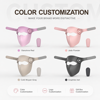 Masque facial électrique sans fil 3D personnalisé tendance en silicone de qualité alimentaire, appareil de beauté pour le visage à usage domestique
