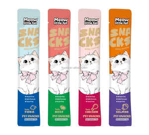 Nuevo estilo Productos para mascotas Proveedores Fábrica Venta caliente Múltiples sabores Mascota Perro y gato Snacks Comida húmeda para gatos - Product Image 4