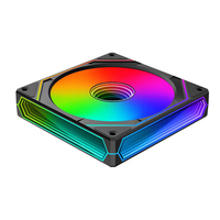 Tian Jifeng prisme 6 2025 nouveau 120mm ARGB CPU refroidisseur contrôleur ordinateur bloc de construction ventilateur boîtier roulement à billes en plastique dissipateur thermique
