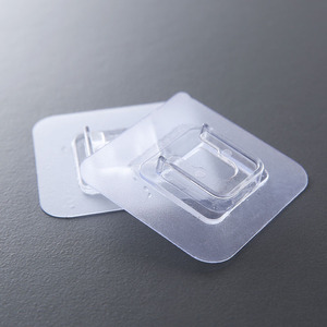 0.8mm Thickness Traceless Sticker <strong>Hook</strong> Multifunctional Bathroom <strong>Kitchen</strong> Double-sided <strong>Hook</strong> for Mounting Sockets and Routers - Product Image 2