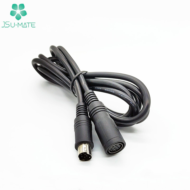 Custom 8 9 10 Pin Male and Female Extension Cable Midi/Power/Mini Din Cable 9 Pin Mini Din Cable