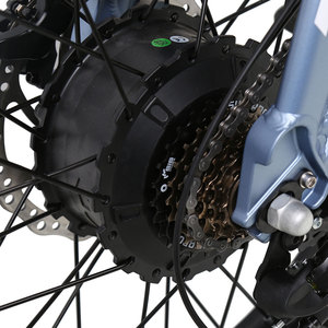 Bicicleta Eléctrica Popular de 20 Pulgadas con Suspensión, 7 Velocidades, 52V 1200W, Estilo Motocross, Batería de Litio de 52V 20AH - Product Image 4